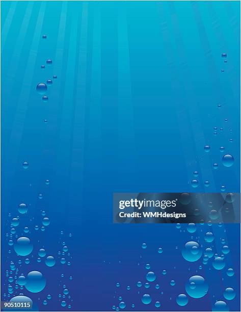 underwater background - underwater pool background stock illustrations