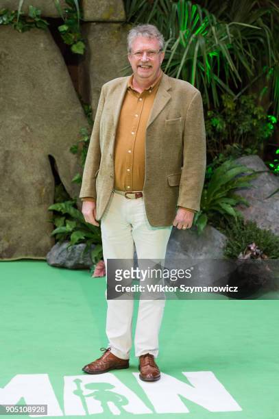 Mark Williams arrives for the world film premiere of "Early Man" at the BFI Imax cinema in the South Bank district of London. January 14, 2018 in...