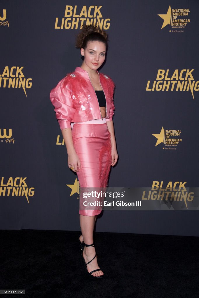 "Black Lightning" World Premiere