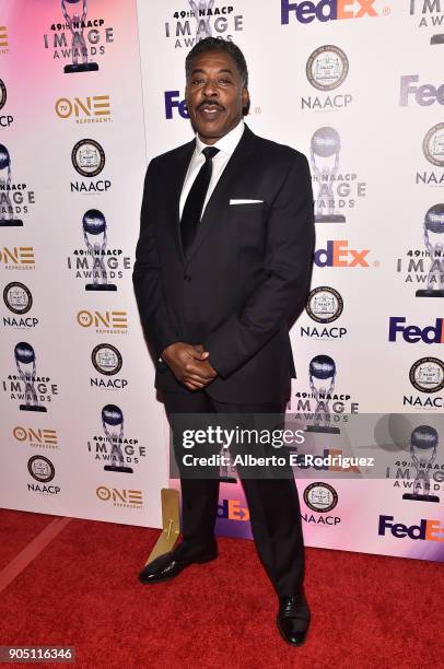 Actor Ernie Hudson attends the 49th NAACP Image Awards Non-Televised Award Show at The Pasadena Civic Auditorium on January 14, 2018 in Pasadena,...