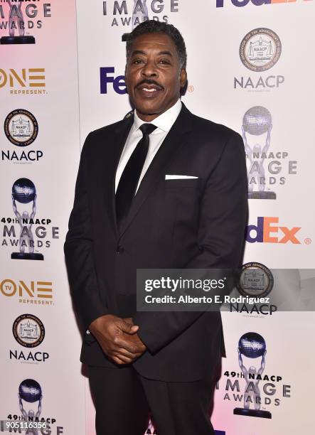 Actor Ernie Hudson attends the 49th NAACP Image Awards Non-Televised Award Show at The Pasadena Civic Auditorium on January 14, 2018 in Pasadena,...