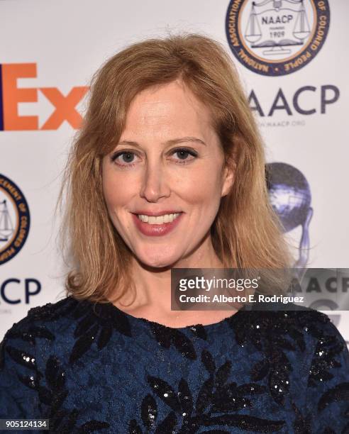 Author Cari Lynn attends the 49th NAACP Image Awards Non-Televised Award Show at The Pasadena Civic Auditorium on January 14, 2018 in Pasadena,...