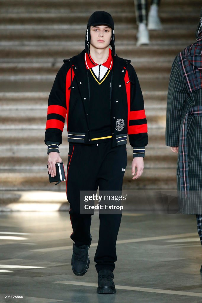 MSGM - Runway - Milan Men's Fashion Week Fall/Winter 2018/19