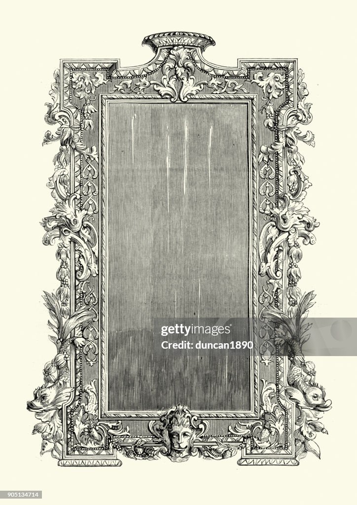 Chippendale Frame aus dem 18. Jahrhundert