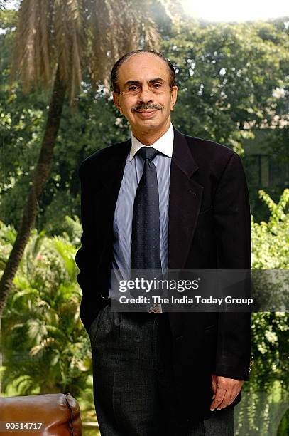 Adi Godrej, Chairman Godrej Group, poses at office, in Mumbai, India. Potrait