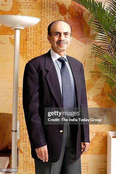 Adi Godrej, Chairman Godrej Group, poses at office, in Mumbai, India. Potrait