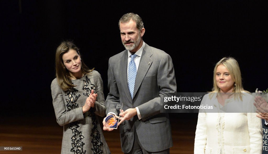 Spanish Royals Attend the Terrorism Victims Foundation Awards