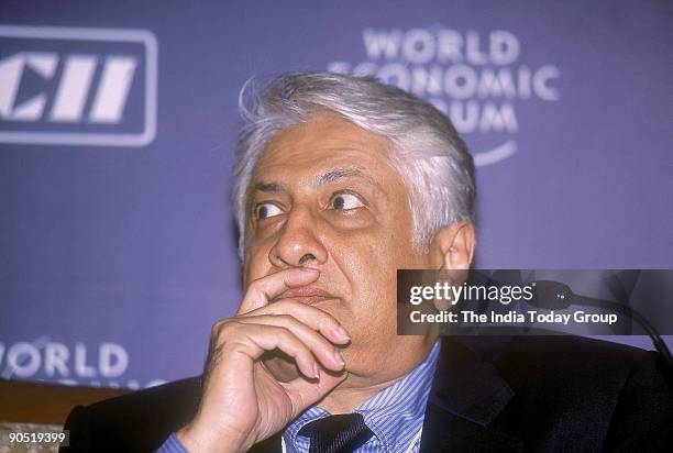 Ajit Gulabchand, Chairman and Managing Director Hindustan Construction Company Ltd at the India Economic Summit 2005 ,World Economic forum, on 28th...