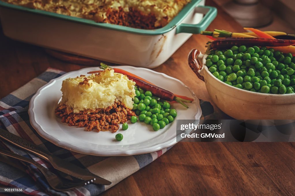 Traditional British Shepard`s Pie