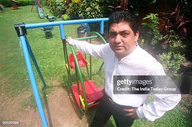 Anjan Chatterjee, director, Speciality Restaurants Pvt Ltd, which owns the Oh! Calcutta and Mainland China Restaurant, poses at outdoor location in...