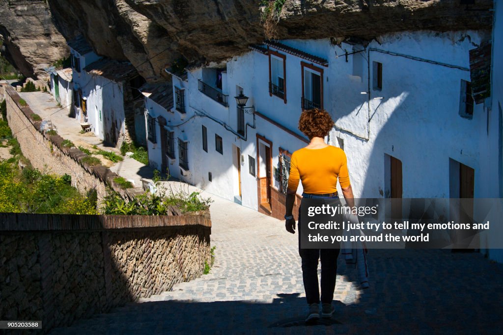 Setenil de las Bodegas, Cadiz province, Andalusia, Spain