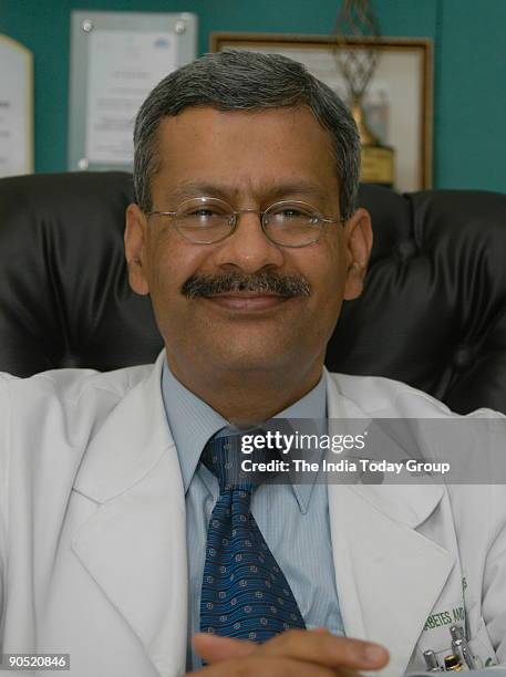 Dr. Anoop Misra, Director of Department of Diabetes and Metabolic Diseases for Fortis Rajan Dhall Hospital in New Delhi, India