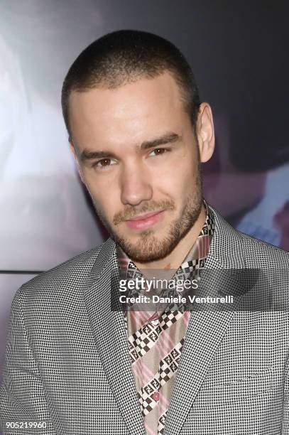 Liam Payne attends the Fendi show during Milan Men's Fashion Week Fall/Winter 2018/19 on January 15, 2018 in Milan, Italy.