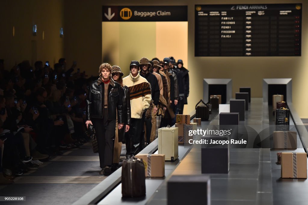 Fendi - Runway - Milan Men's Fashion Week Fall/Winter 2018/19