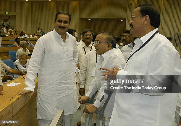 N Jaipal Reddy M Ramadoss Photos and Premium High Res Pictures - Getty Images