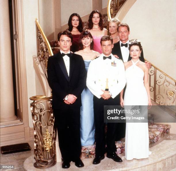 The cast of "Titans." The show will air on Wednesdays on NBC. Back row: Elizabeth Bogush, Priscilla Garita and Josie Davis. Middle row: Victoria...