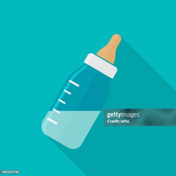 baby-symbol - babyflasche stock-grafiken, -clipart, -cartoons und -symbole