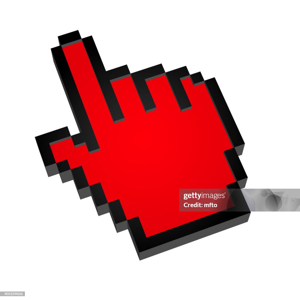 Hand Pointer High-Res Vector Graphic - Getty Images
