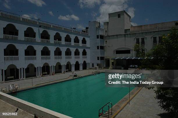 Olympic standard Swimming Pool at the Presidency Club on Ethiraj Salai in Chennai, Tamil Nadu, India for the Top Ten Clubs