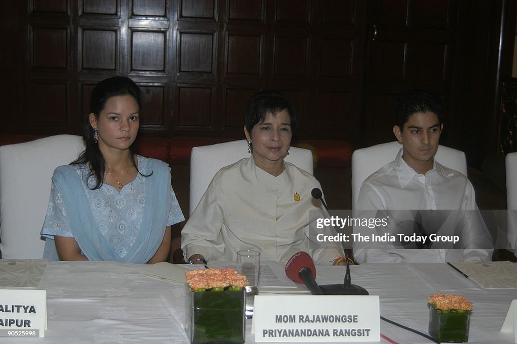 Princess Mom Rajawongse Priyanandana Rangsit of the Royal Family ...