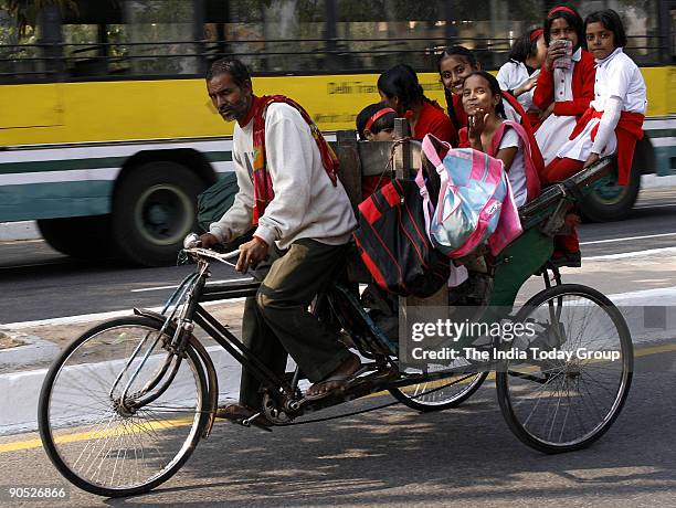 School Rickshaw Driver School Rickshaw Photos and Premium High Res Pictures - Getty Images