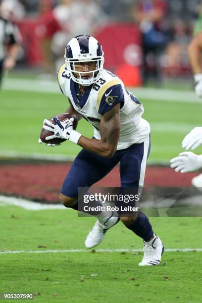 Josh Reynolds Rams Josh Reynolds of the Los Angeles Rams in action during the game... News ...