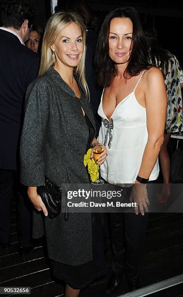 Tricia Ronane attends the launch party of YLB for Wallis, at the Sanderson Hotel on September 9, 2009 in London, England.