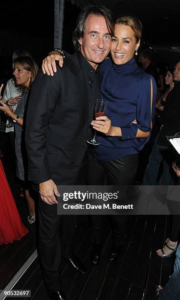 Tim Jeffries and Yasmin Le Bon attend the launch party of YLB for Wallis, at the Sanderson Hotel on September 9, 2009 in London, England.