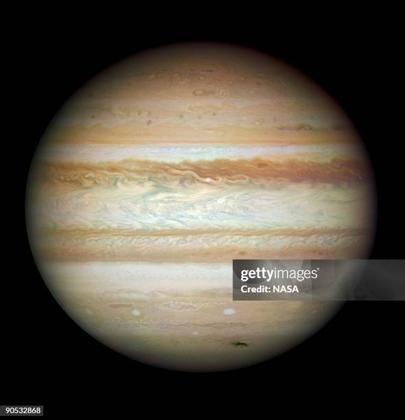 In this image provided by NASA, ESA, and the Hubble SM4 ERO Team, the planet Jupiter is pictured July 23, 2009 in Space. Today, September 9 NASA...