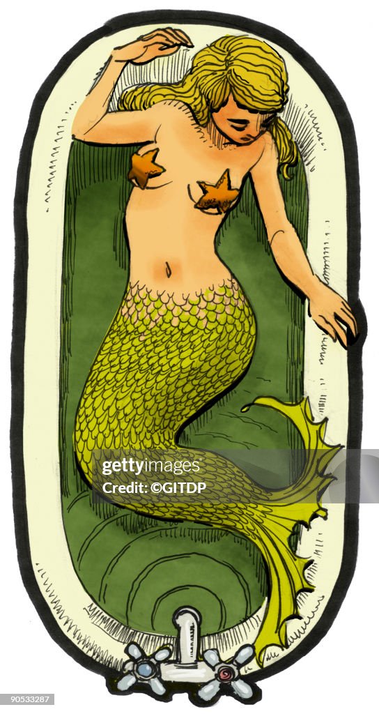 Mermaid in a Bathtub
