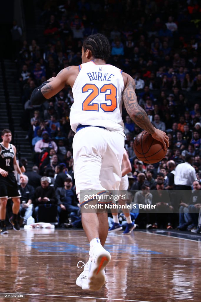 New York Knicks v Brooklyn Nets