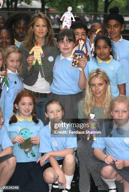 Rachel Stevens and Laura Bailey