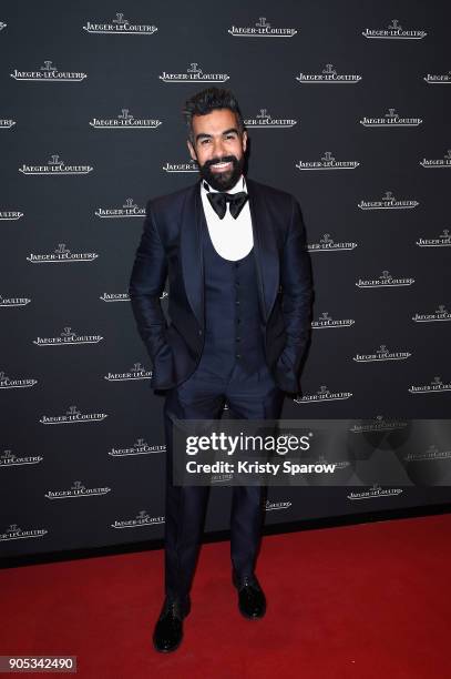 Hassan Ghoneim attends Jaeger-LeCoultre Polaris Gala Evening at the SIHH 2018 at Pavillon Sicli on January 15, 2018 in Les Acacias, Switzerland.