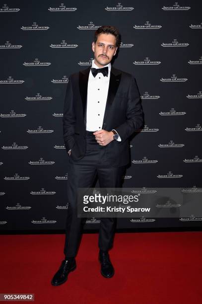 Milosh Bikovich attends Jaeger-LeCoultre Polaris Gala Evening at the SIHH 2018 at Pavillon Sicli on January 15, 2018 in Les Acacias, Switzerland.