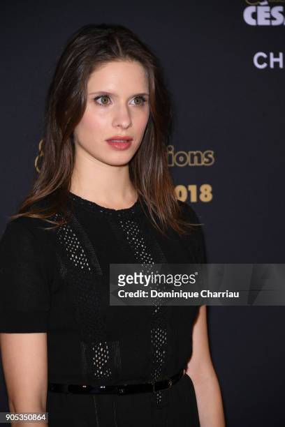 Daphne Patakia attends the 'Cesar - Revelations 2018' Party at Le Petit Palais on January 15, 2018 in Paris, France.