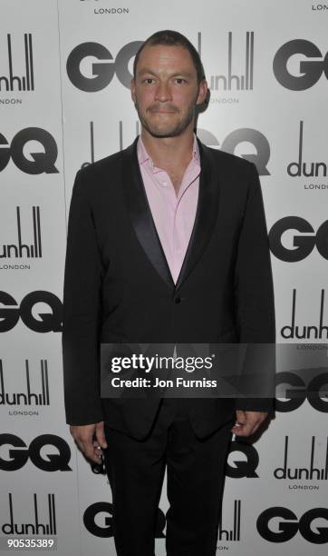 Dominic West attends the 2009 GQ Men Of The Year Awards at The Royal Opera House on September 8, 2009 in London, England.