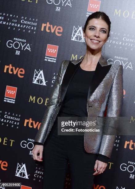Maribel Verdu attends the 32nd Goya Awards Candidates Meeting at the Real Casa de Correos on January 15, 2018 in Madrid, Spain.