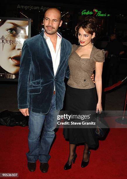 Billy Zane and Kelly Brook