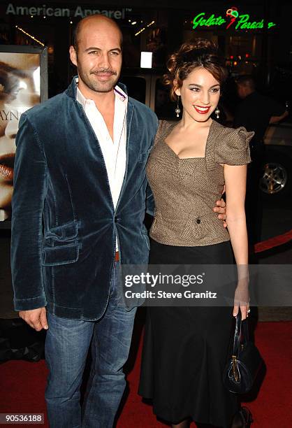 Billy Zane and Kelly Brook