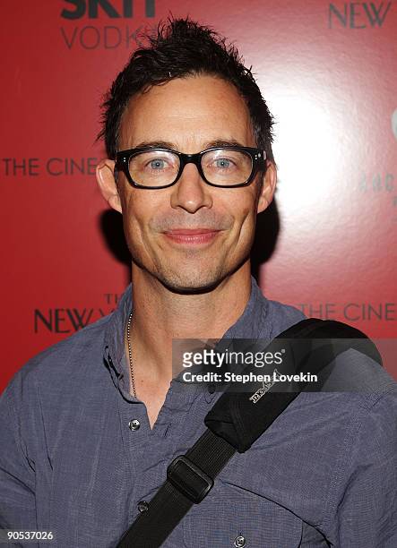 Actor Tom Cavanagh attends the "Beyond A Reasonable Doubt" New York Premiere at AMC Lincoln Square on September 9, 2009 in New York City.