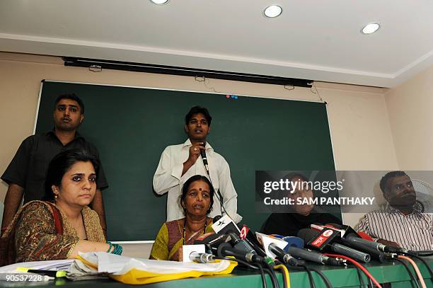 Citizens for Justice and Peace Secretary Teesta Setalvad, Sumitra Jadav, Marium Jafri and former Gujarat state Additional Director General for Police...