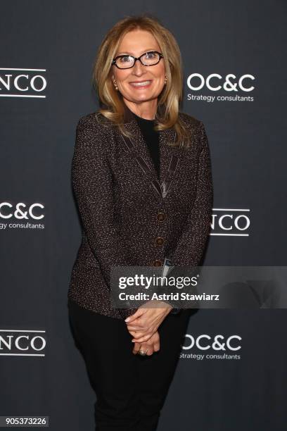 Sue Thirlwall attends the Financo CEO Forum on January 15, 2018 in New York City.