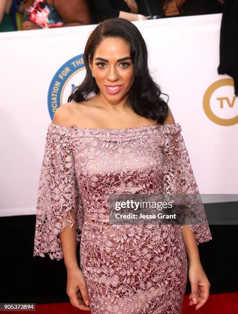 Sharon Carpenter attends the 49th NAACP Image Awards at Pasadena Civic Auditorium on January 15, 2018 in Pasadena, California.