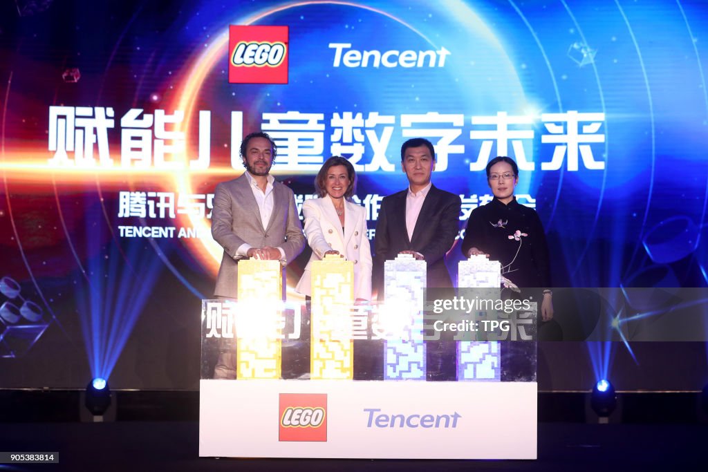 Lego cooperate with Tencent