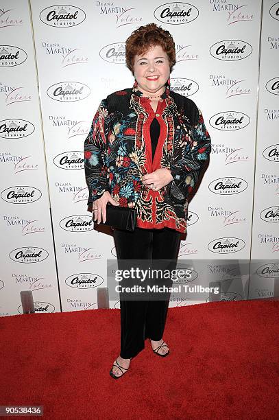 Actress Patrika Darbo arrives at the CD release party for Deana Martin's new album "Volare", held at the Capitol Records building on September 9,...