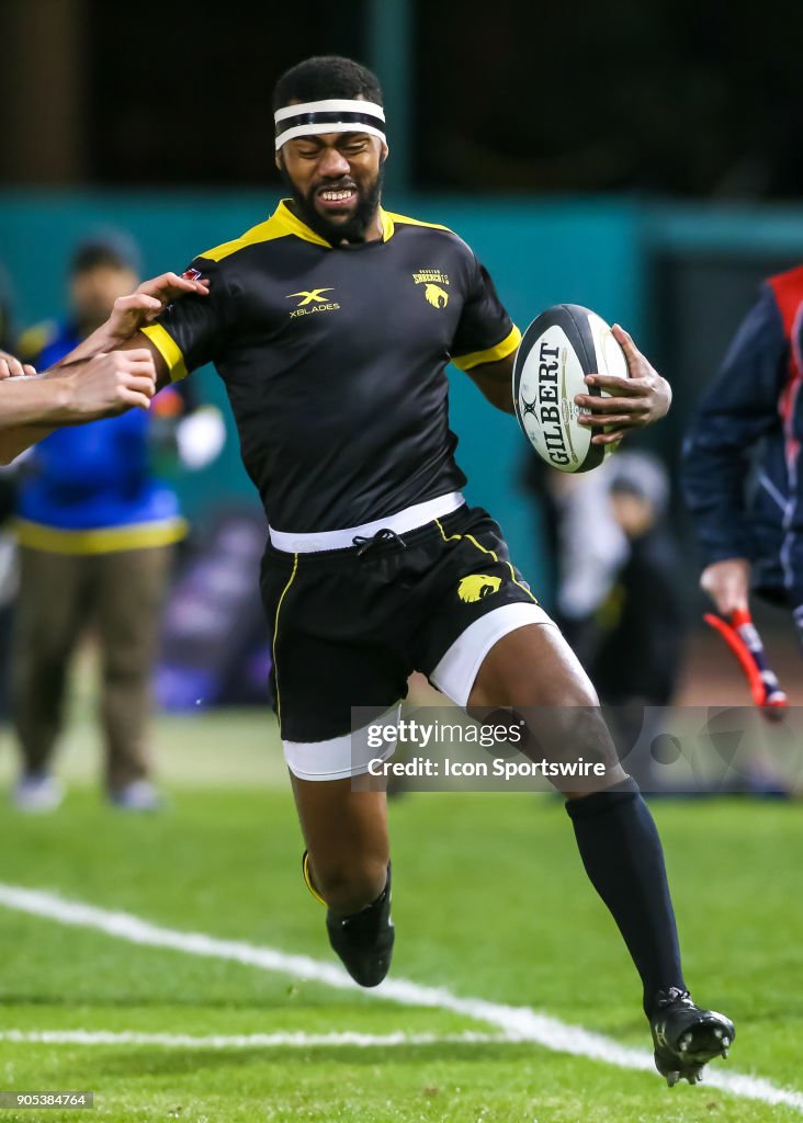 RUGBY: JAN 13 Major League Rugby - Vancouver Ravens at Houston SaberCats