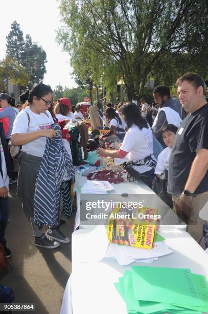 Atmosphere at the 6th Annual Martin Luther King Jr. Day Clothing Collection And Community Breakfast held on January 15, 2018 in Los Angeles,...