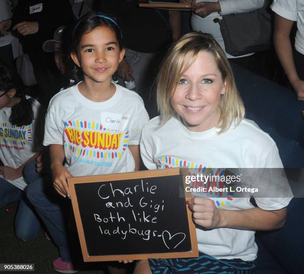 Actress Gigi Edgley participates in the 6th Annual Martin Luther King Jr. Day Clothing Collection And Community Breakfast held on January 15, 2018 in...