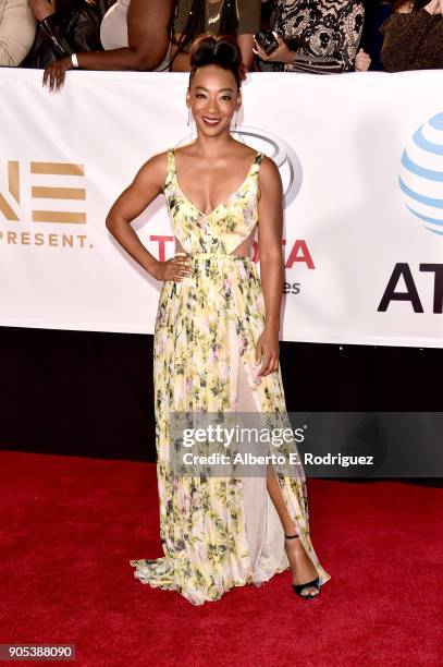 Betty Gabriel attends the 49th NAACP Image Awards at Pasadena Civic Auditorium on January 15, 2018 in Pasadena, California.