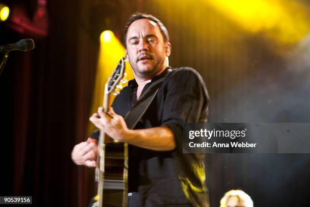 Dave Matthews Band in concert at The Greek Theatre on September 9, 2009 in Los Angeles, California.